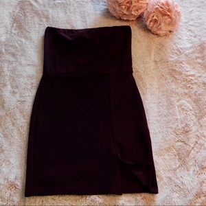 Prettylittlething strapless dress